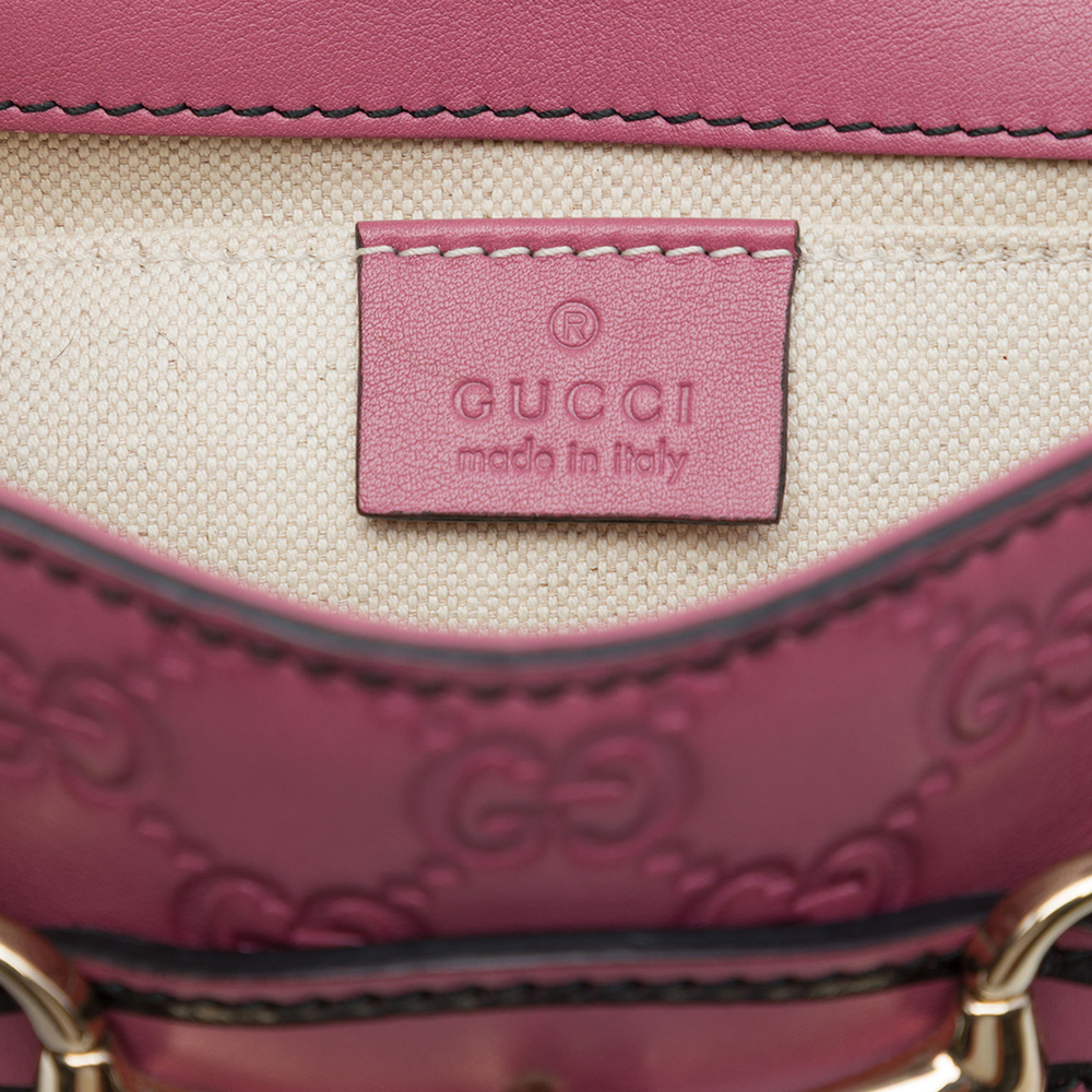 Pre-Loved Gucci Small Guccissima Emily Crossbody - Picture 5 of 6
